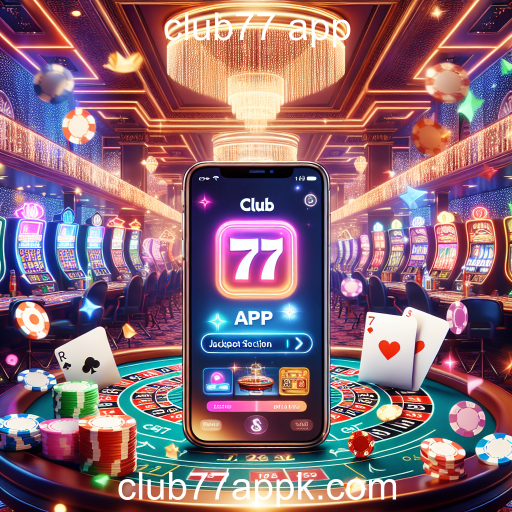 Explorando a Categoria de Jackpots no Club77 App